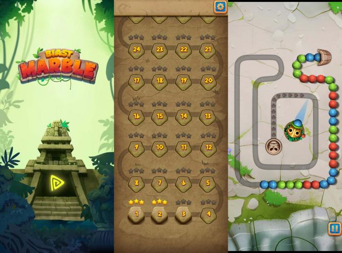 轻松解压射击游戏 祖玛射手